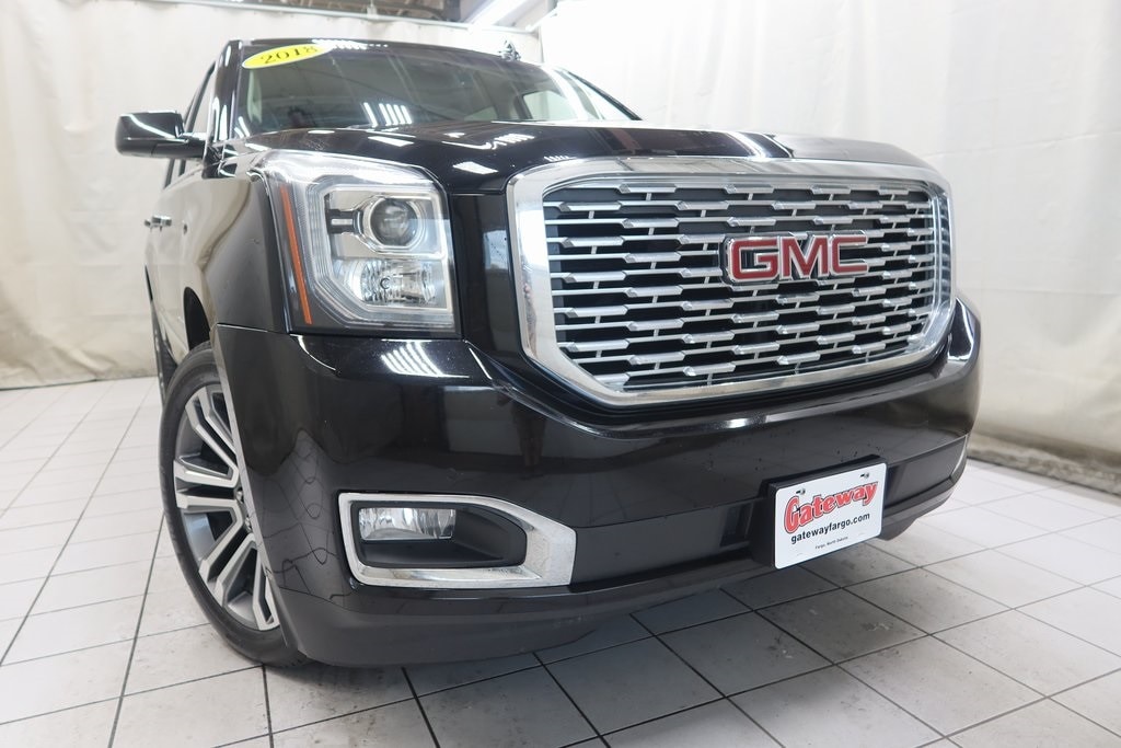 Used 2018 GMC Yukon Denali with VIN 1GKS2CKJ2JR202091 for sale in Fargo, ND