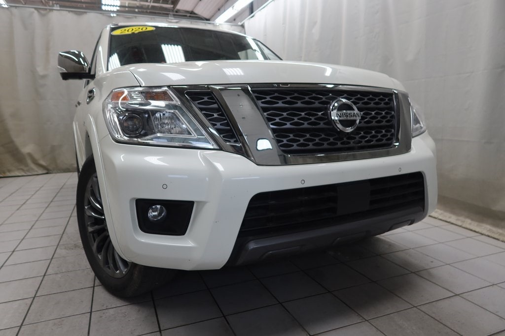 Used 2020 Nissan Armada Platinum with VIN JN8AY2NE1L9780169 for sale in Fargo, ND