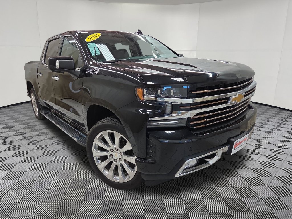 Used 2021 Chevrolet Silverado 1500 High Country Truck Crew Cab