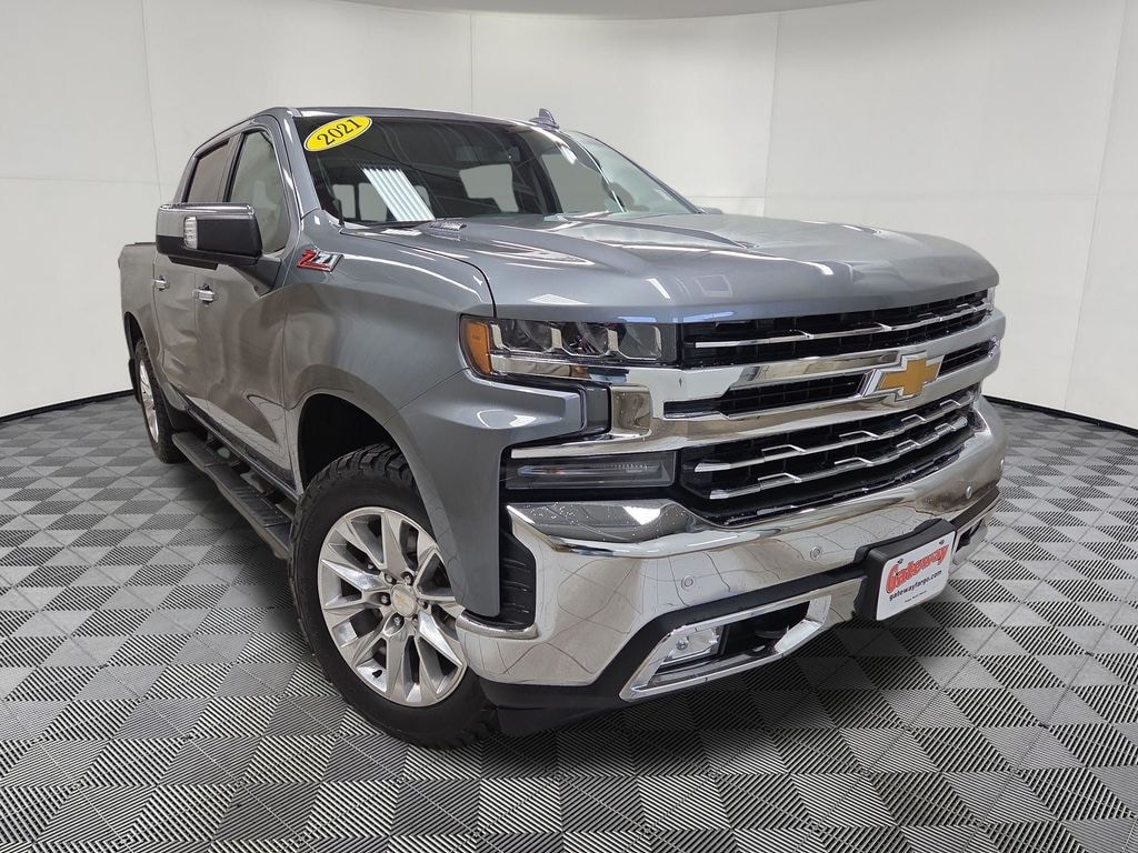 Used 2021 Chevrolet Silverado 1500 LTZ Truck Crew Cab