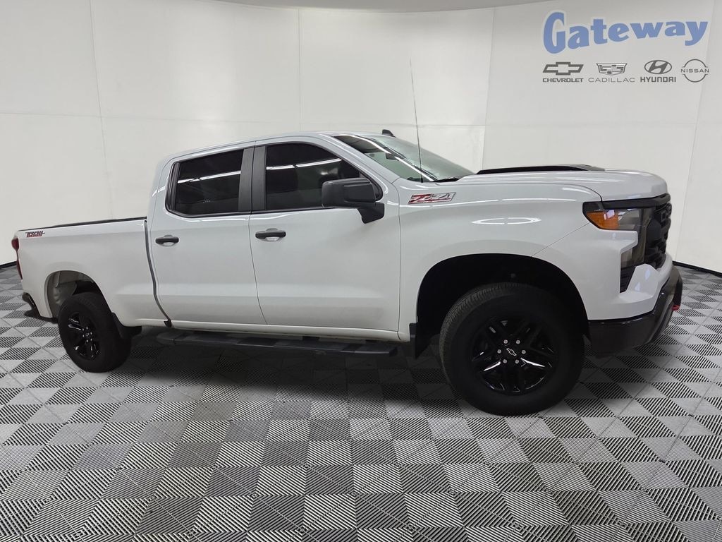 Used 2024 Chevrolet Silverado 1500 Custom Trail Boss Truck Crew Cab