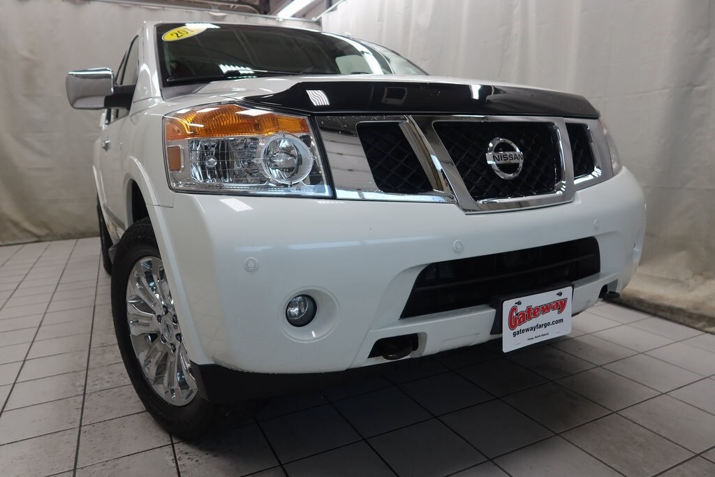 Used 2015 Nissan Armada Platinum with VIN 5N1BA0NE1FN610281 for sale in Fargo, ND