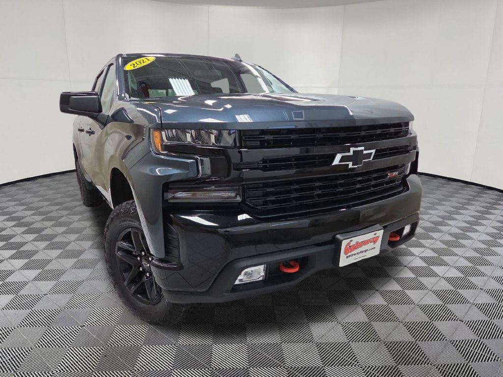 Used 2021 Chevrolet Silverado 1500 LT Trail Boss Truck Crew Cab