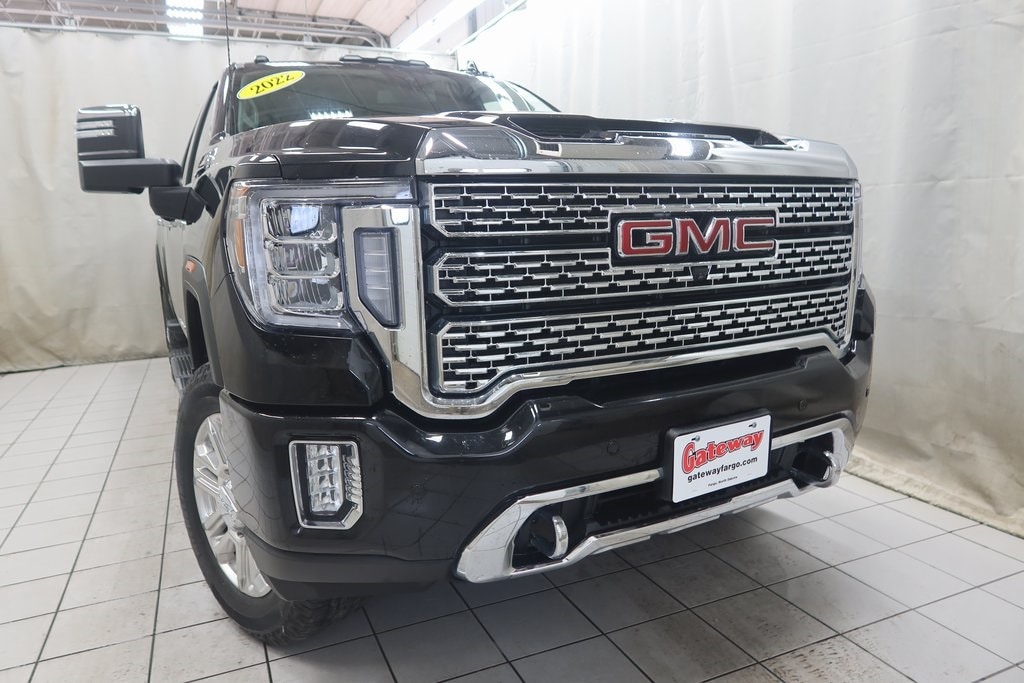 Used 2022 GMC Sierra 2500HD Denali with VIN 1GT49REY5NF206879 for sale in Fargo, ND