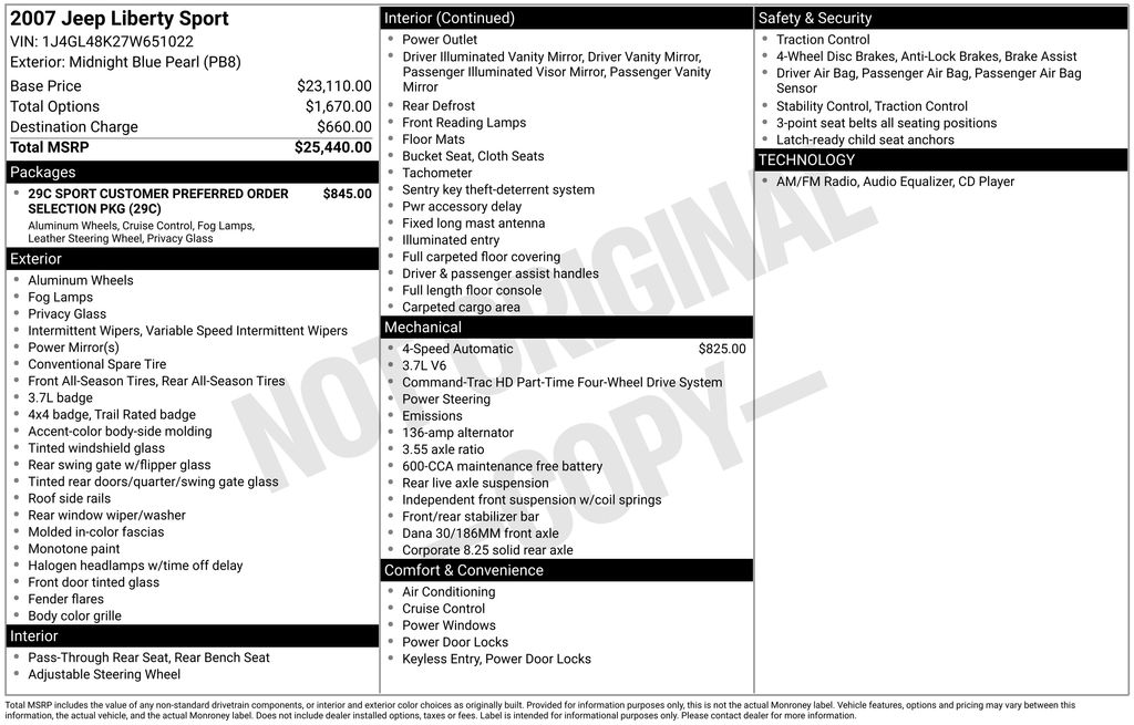 2007 Jeep Liberty's photo
