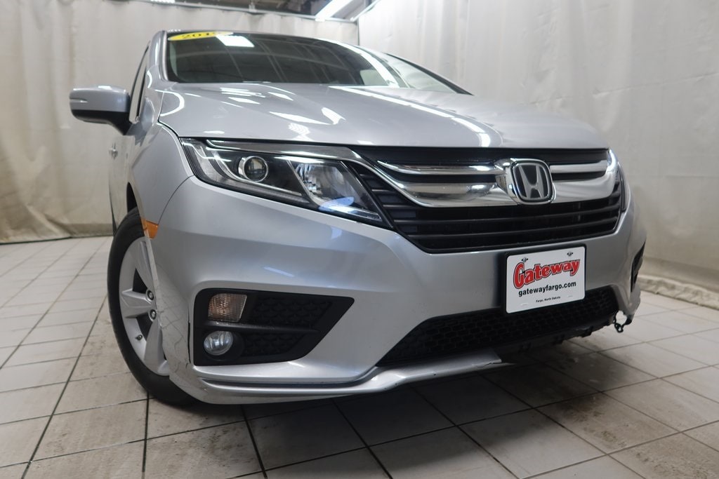 Used 2019 Honda Odyssey EX-L with VIN 5FNRL6H71KB014822 for sale in Fargo, ND
