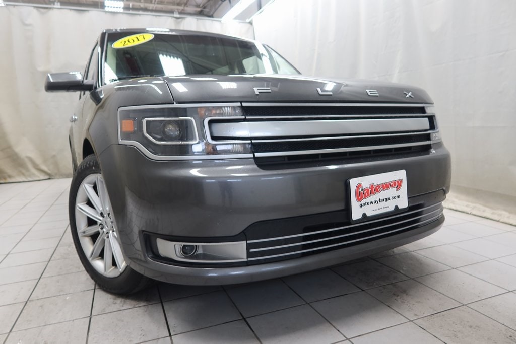 Used 2017 Ford Flex Limited with VIN 2FMHK6D86HBA00607 for sale in Fargo, ND