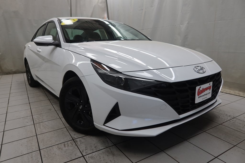 Used 2023 Hyundai Elantra HEV Blue Sedan