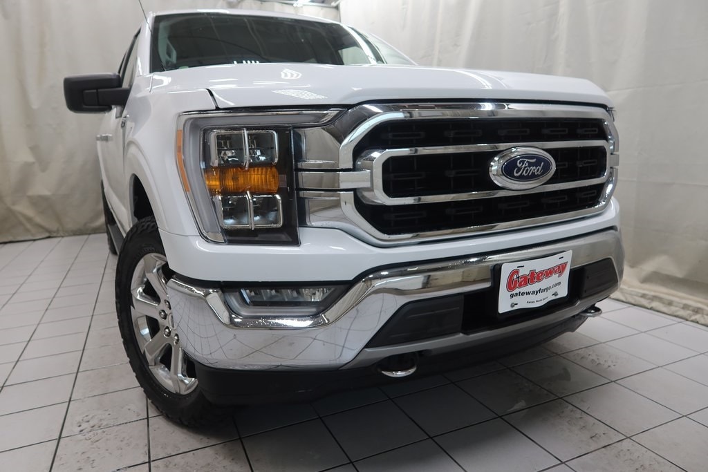 Used 2021 Ford F-150 XLT with VIN 1FTFW1ED3MFA91018 for sale in Fargo, ND