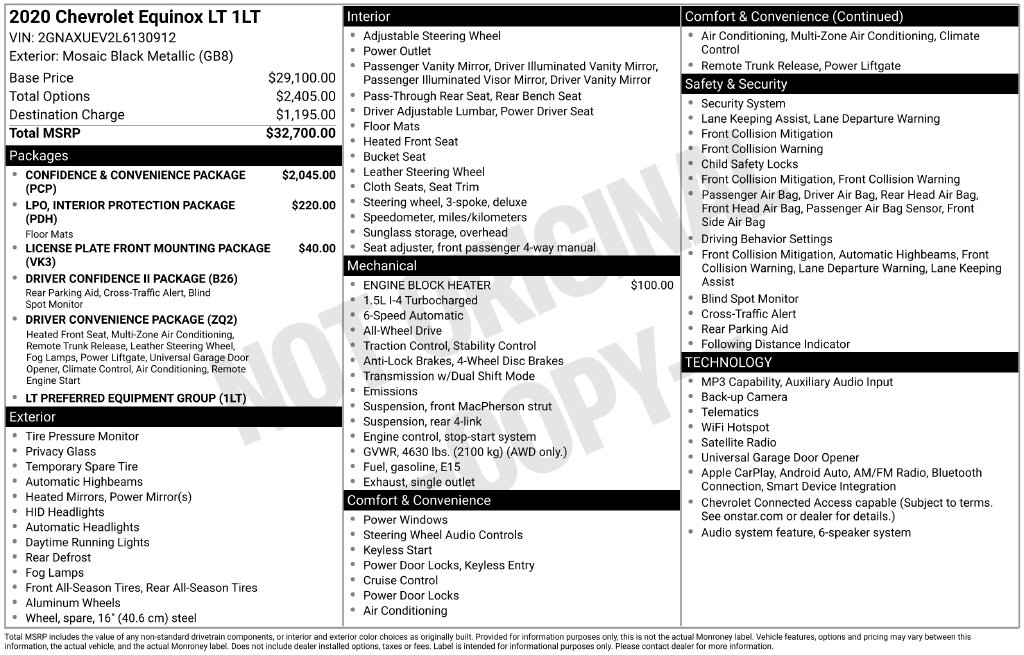  Chevrolet Equinox