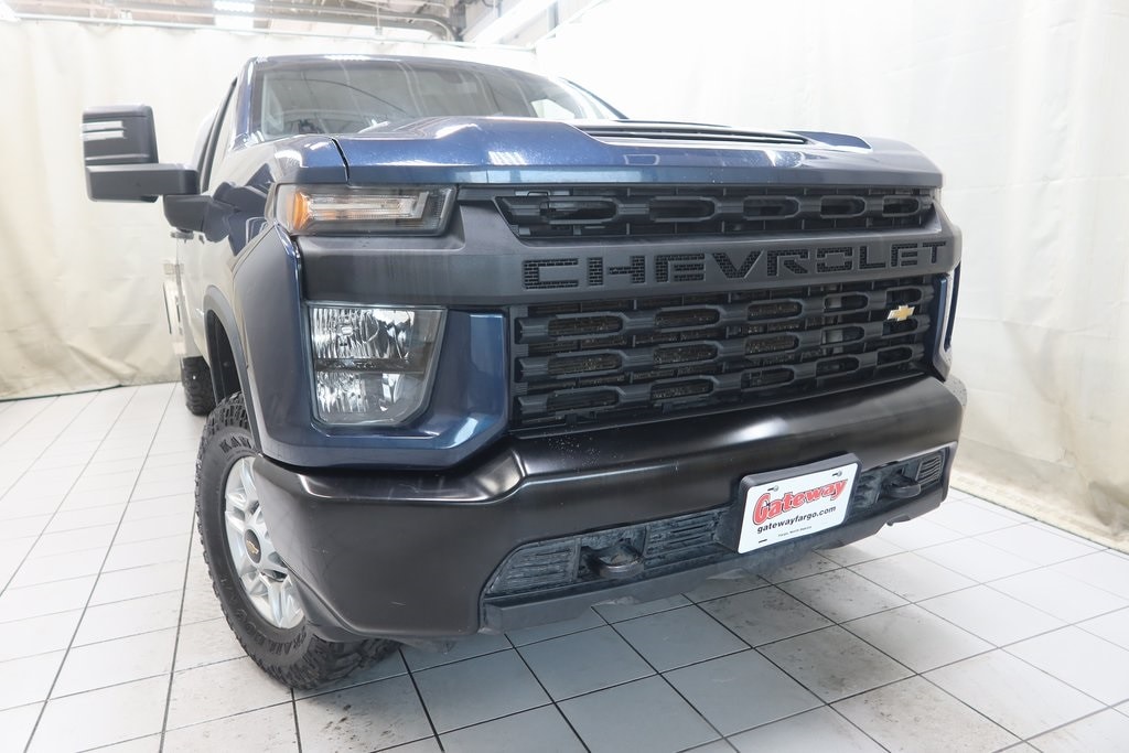 Used 2021 Chevrolet Silverado 2500HD Work Truck with VIN 1GC4YLE73MF184757 for sale in Fargo, ND