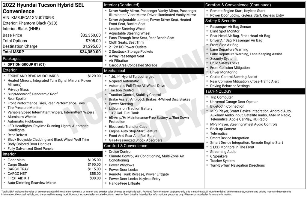 2022 Hyundai Tucson SEL Convenience - Photo 1