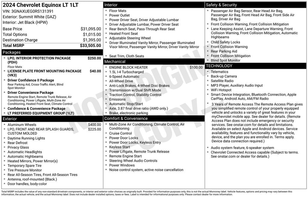 Used 2024 Chevrolet Equinox LT SUV