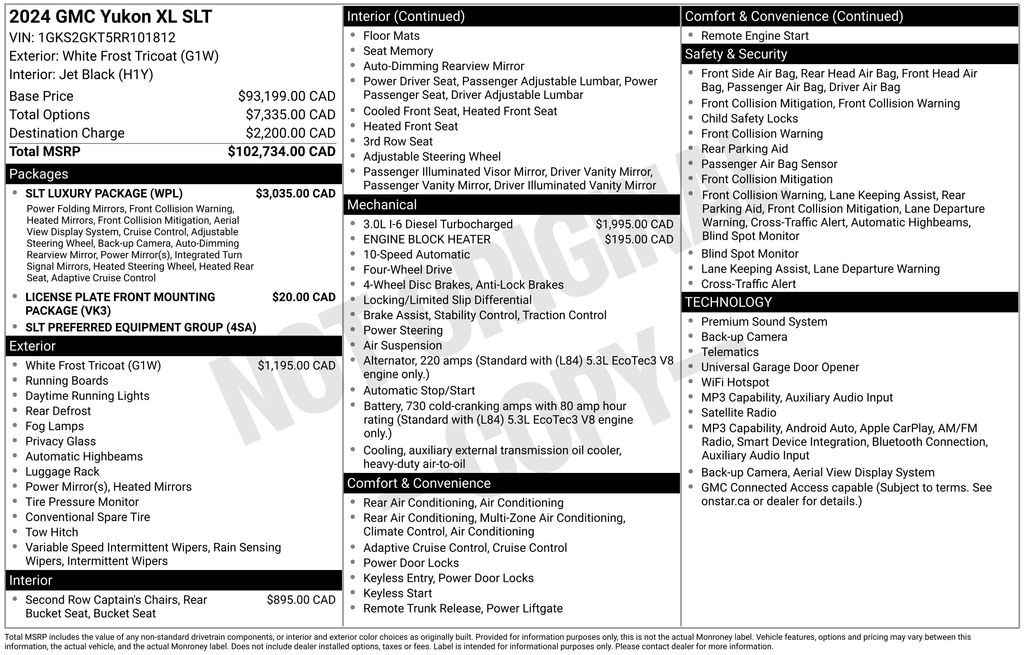 Used 2024 GMC Yukon XL SLT SUV