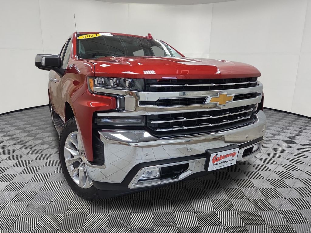 Used 2021 Chevrolet Silverado 1500 LTZ Truck Crew Cab