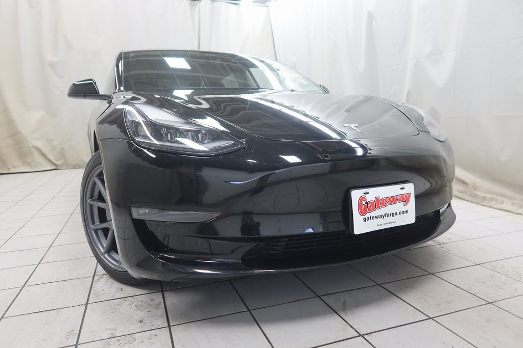 Used 2022 Tesla Model 3 Long Range with VIN 5YJ3E1EB4NF326066 for sale in Fargo, ND