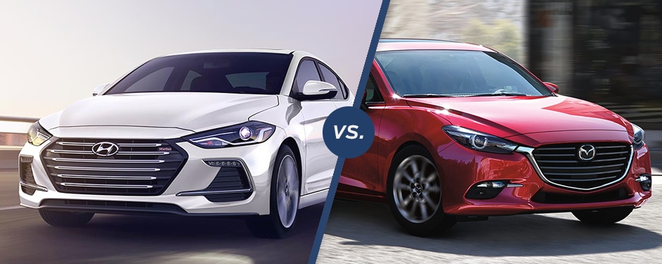 Comparison: 2018 Hyundai Elantra vs 2018 Mazda 3