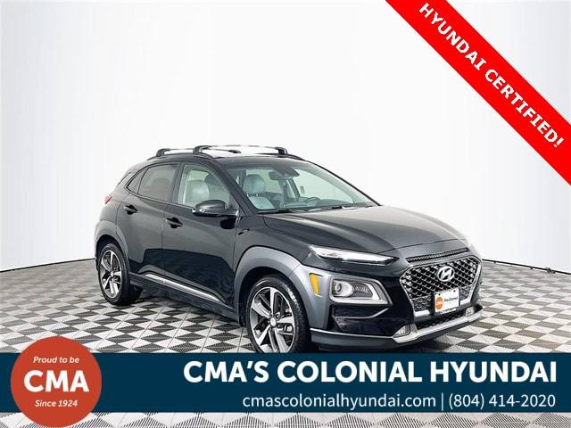 Certified 2021 Hyundai Kona Limited with VIN KM8K3CA59MU636230 for sale in Charlottesville, VA