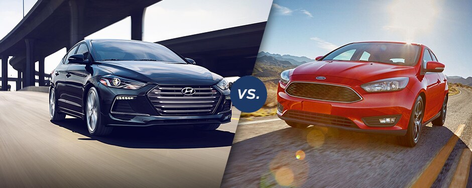 Comparison: 2017 Hyundai Elantra vs 2017 Ford Focus