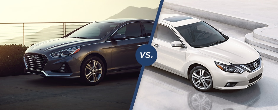 Comparison: 2018 Hyundai Sonata vs 2018 Nissan Altima
