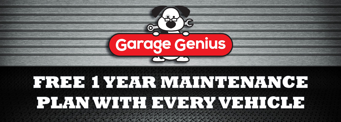 Free 1-Year Maintenance Plan with every vehicle purchase