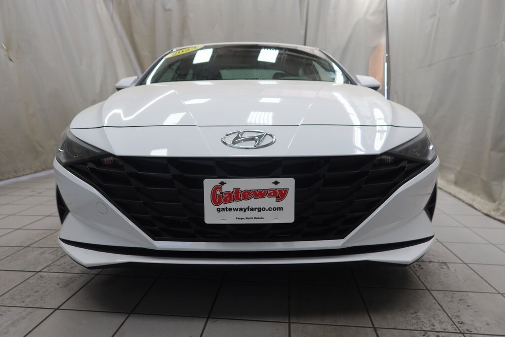 2023 Hyundai Elantra Hybrid Blue photo 3