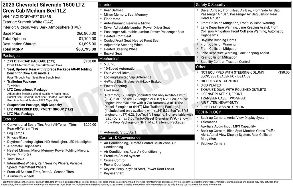 2023 Chevrolet Silverado 1500 LTZ - Photo 6