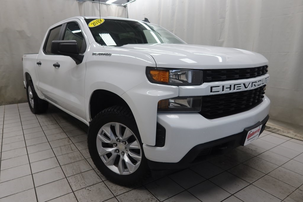 Used 2019 Chevrolet Silverado 1500 Silverado Custom Truck Crew Cab