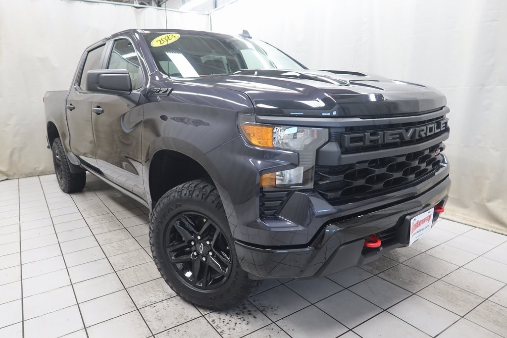 Used 2023 Chevrolet Silverado 1500 Custom Trail Boss Truck Crew Cab