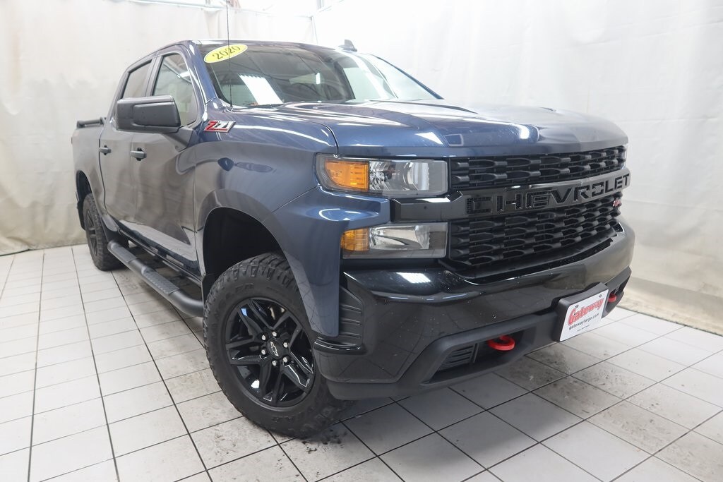 Used 2020 Chevrolet Silverado 1500 Silverado Custom Trail Boss Truck Crew Cab