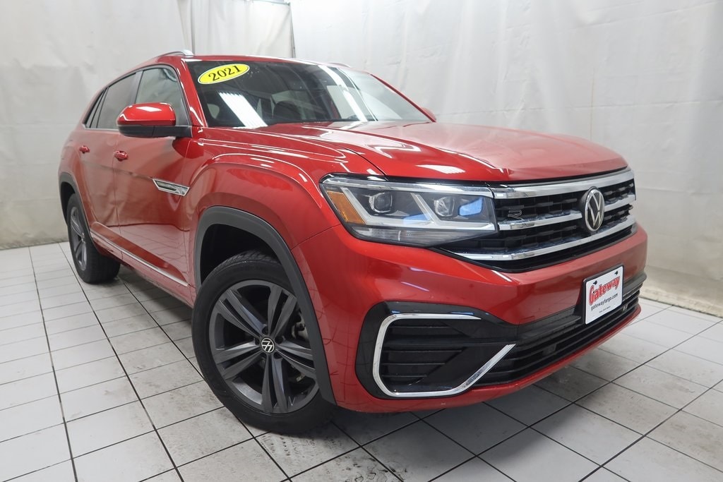 Used 2021 Volkswagen Atlas Cross Sport 3.6L V6 SE w/Technology R-Line SUV