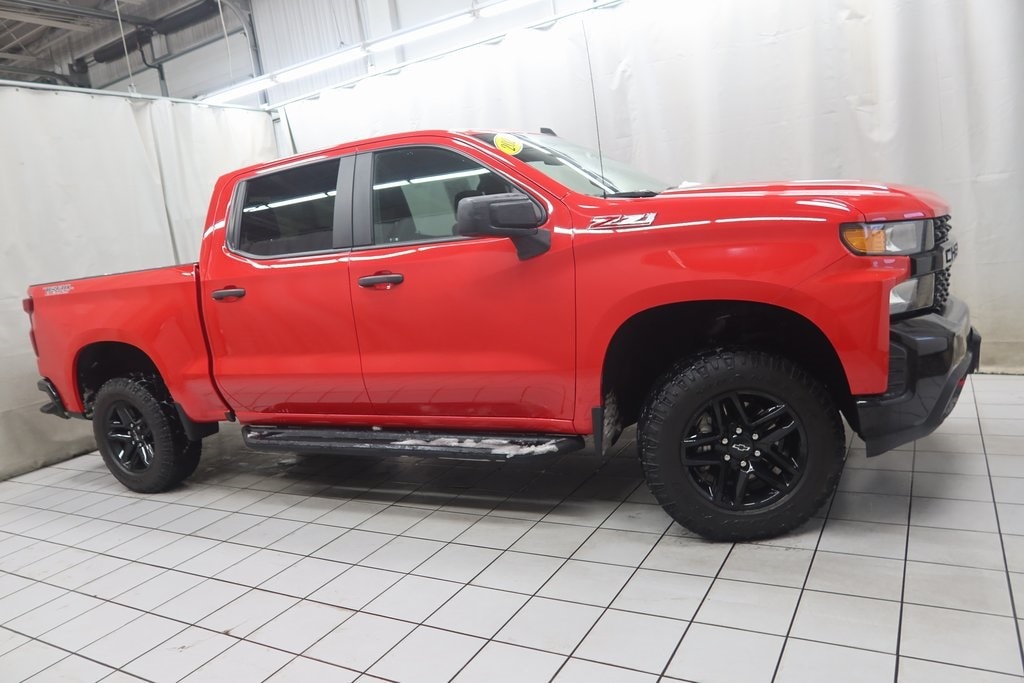 Used 2021 Chevrolet Silverado 1500 Custom Trail Boss Truck Crew Cab