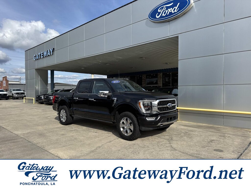 Used 2022 Ford F-150 Platinum 4WD SuperCrew 5.5 Box Crew Cab Pickup