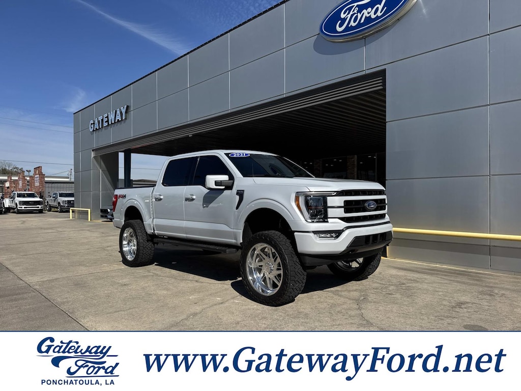 Used 2021 Ford F-150 LARIAT 4WD SuperCrew 5.5 Box Crew Cab Pickup