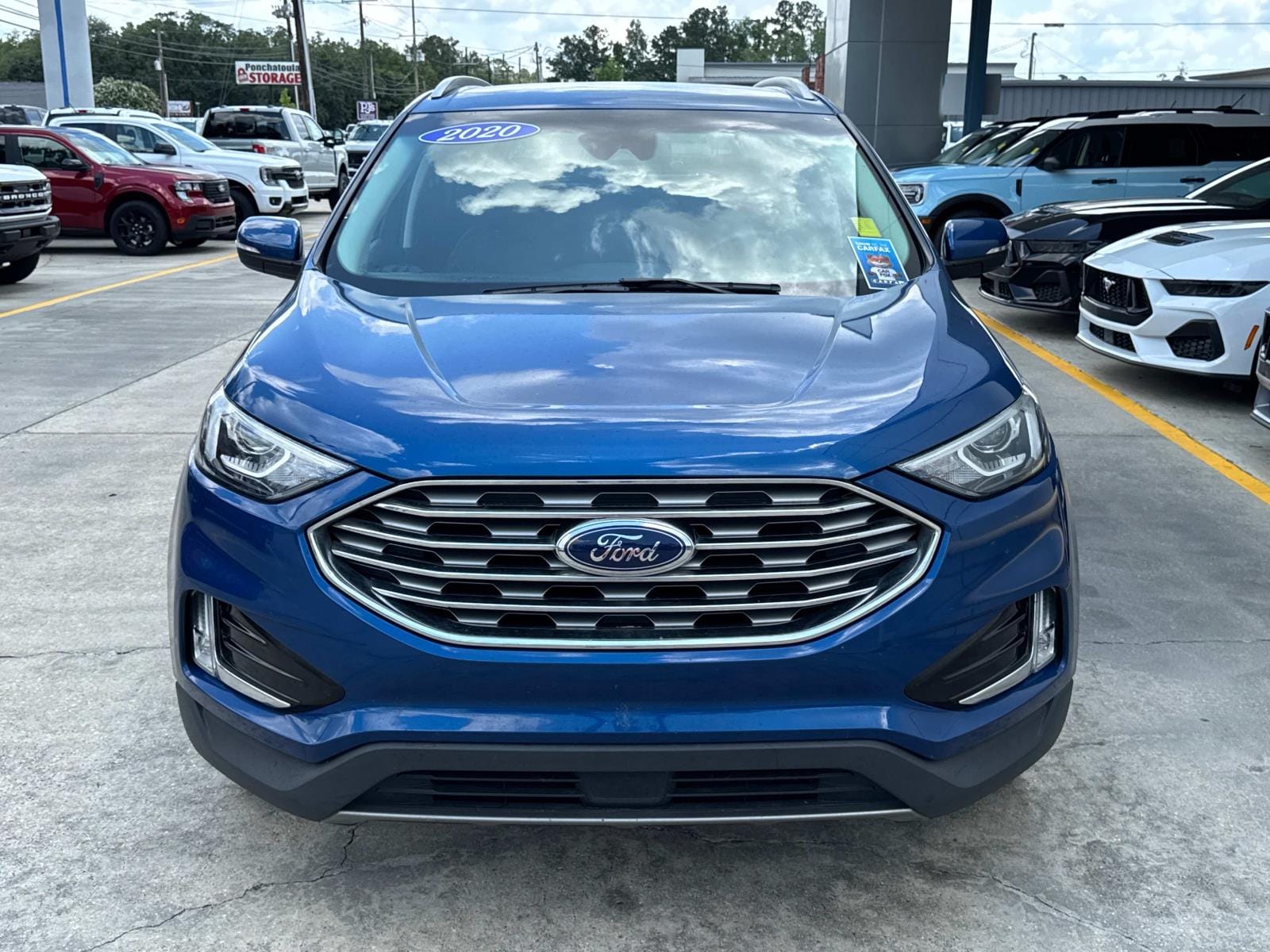 Used 2020 Ford Edge SEL with VIN 2FMPK3J98LBA89676 for sale in Ponchatoula, LA
