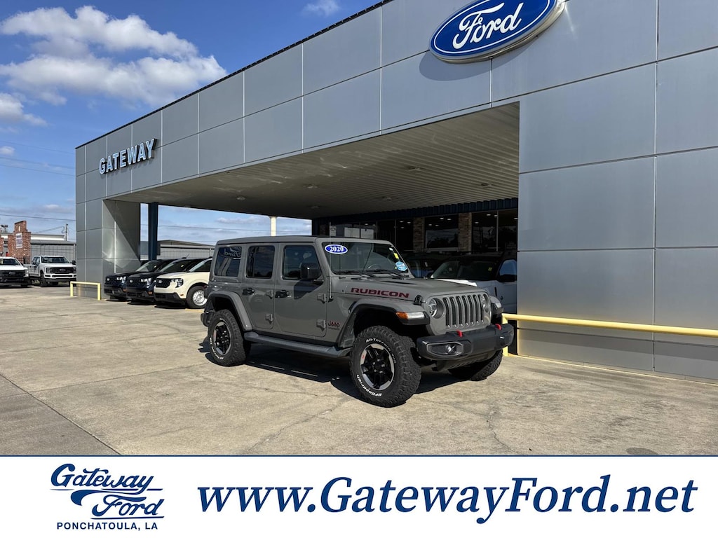 Used 2020 Jeep Wrangler Unlimited Rubicon 4x4 Sport Utility