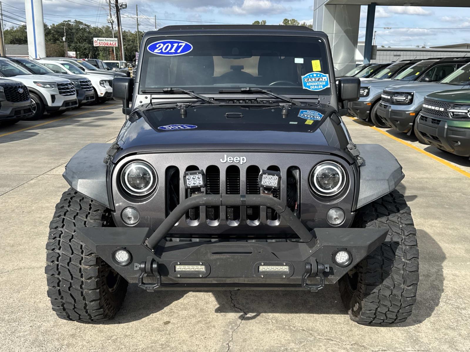 Used 2017 Jeep Wrangler Unlimited Sport S with VIN 1C4BJWDG3HL737820 for sale in Ponchatoula, LA
