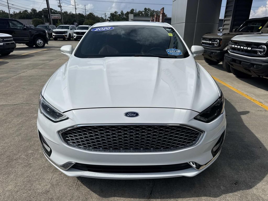 Used 2020 Ford Fusion Titanium with VIN 3FA6P0K98LR138395 for sale in Ponchatoula, LA