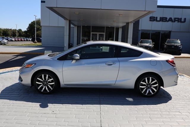 Used 2015 Honda Civic EX-L with VIN 2HGFG3B08FH524359 for sale in Delmar, MD