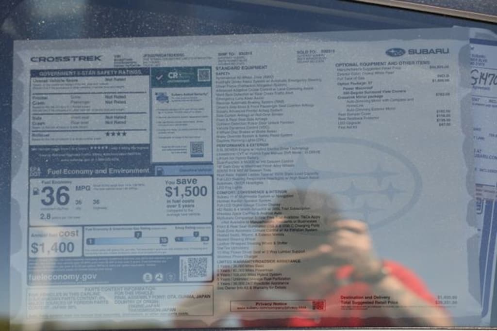 New 2026 Subaru Crosstrek Limited Hybrid SUV