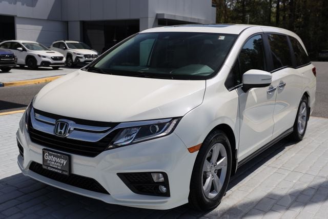 White Diamond Pearl 2018 Honda Odyssey EX-L FWD Minivan Front-Wheel Drive 9-Speed Automatic