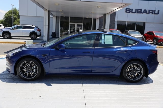 Used 2021 Tesla Model 3 Base with VIN 5YJ3E1EA7MF991517 for sale in Delmar, MD