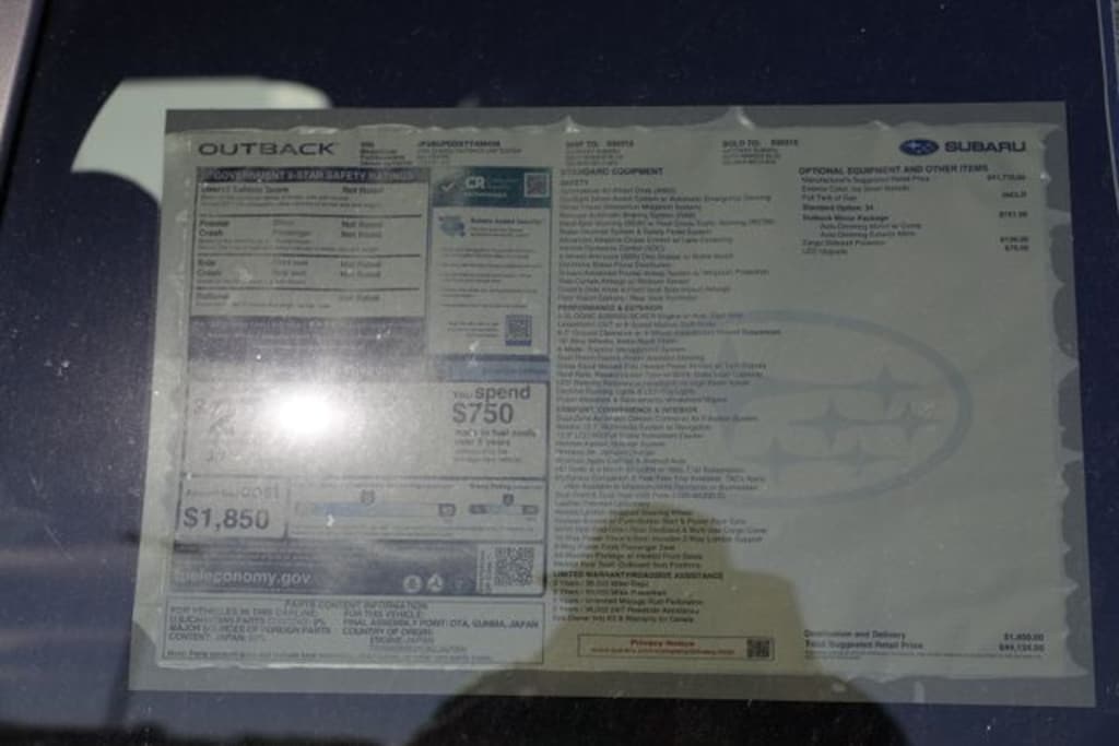 New 2026 Subaru Outback Limited SUV