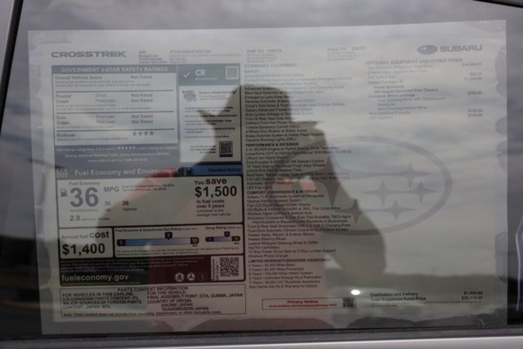 New 2026 Subaru Crosstrek Limited Hybrid SUV