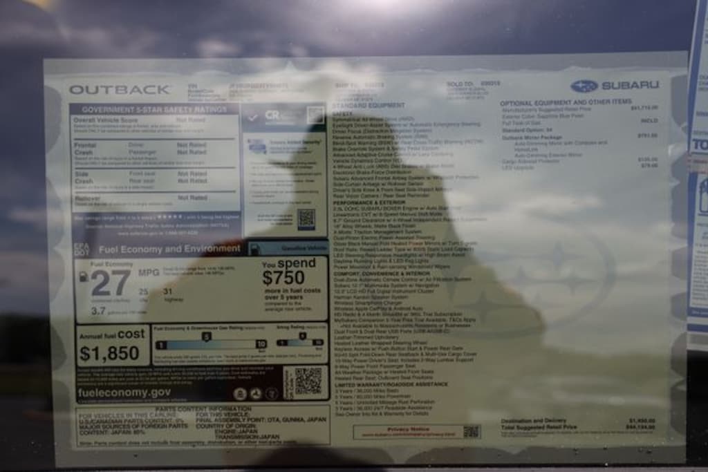 New 2026 Subaru Outback Limited SUV