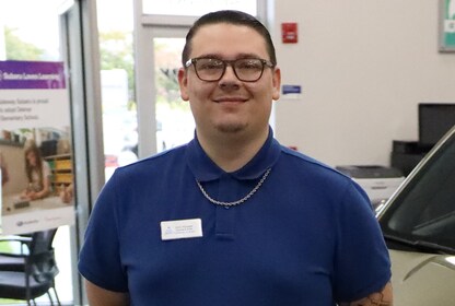 Staff member Matt Allender from 86b8033772d8