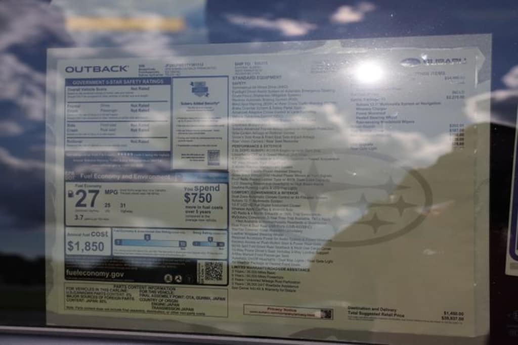 New 2026 Subaru Outback Premium SUV