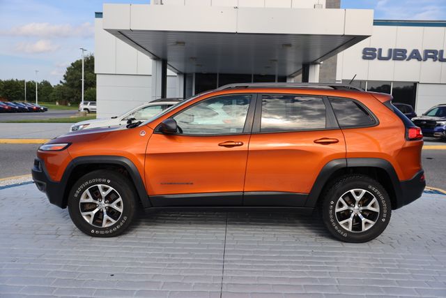 Used 2015 Jeep Cherokee Trailhawk with VIN 1C4PJMBS8FW511124 for sale in Delmar, MD