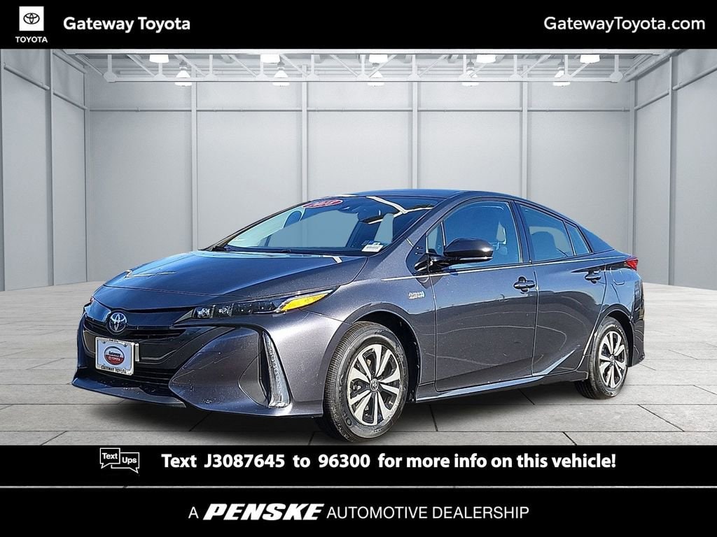 Certified 2018 Toyota Prius Prime Plus Hatchback