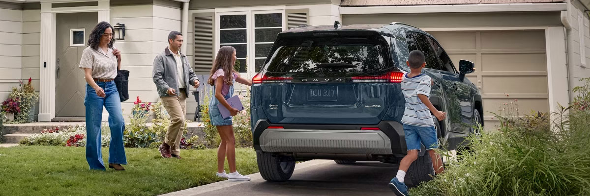 Blue 2026 Toyota RAV4 SUV